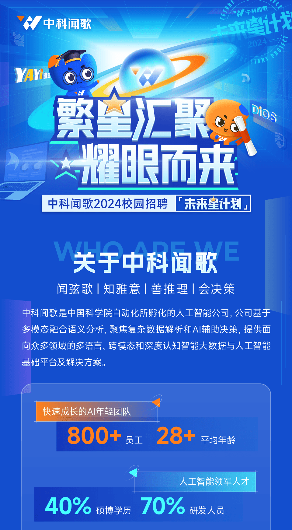 中科闻歌 IP 校园招聘应用